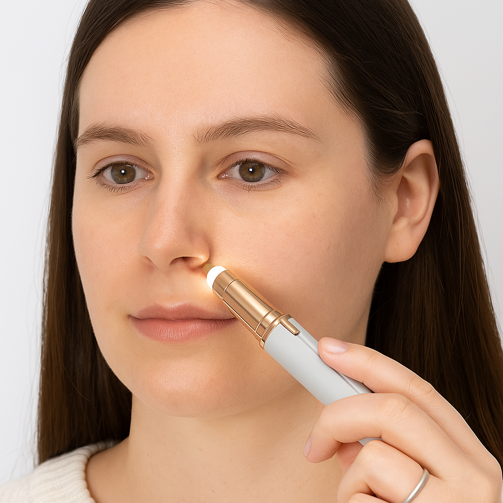 Depiladora Facial con Tecnología LED - Máxima Precisión
